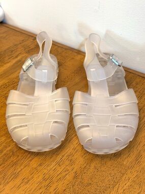 Old Navy Clear Jelly Fisherman Sandals Women’s 7 Y2K